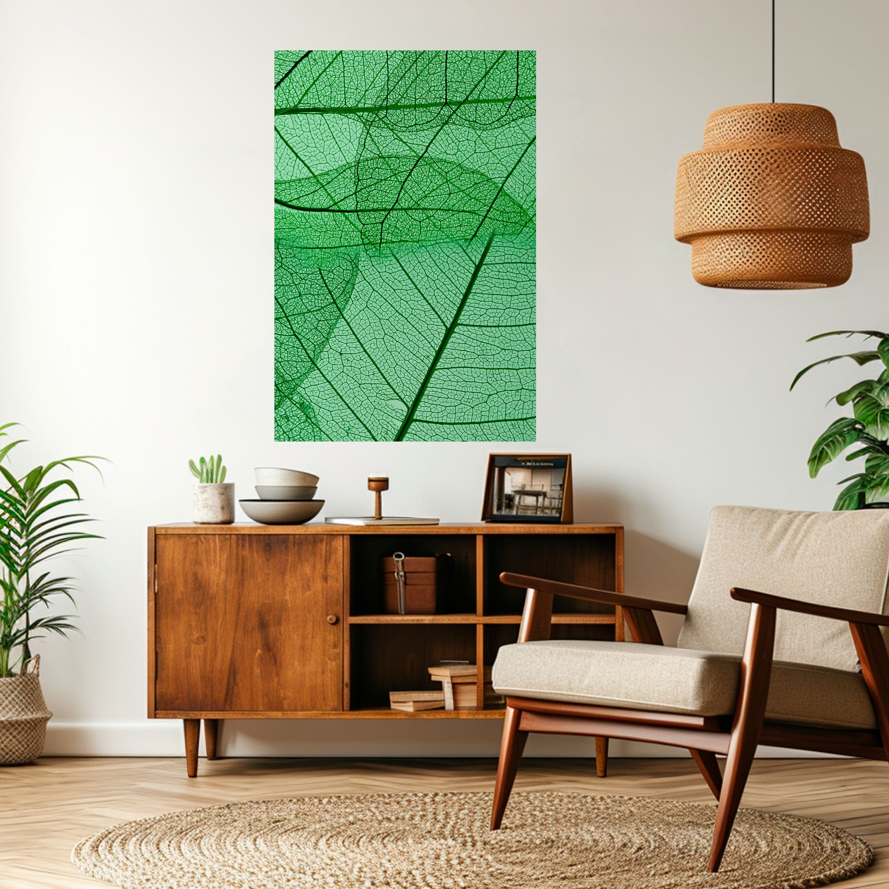 VEINS OF LIFE Poster Vertical Autocolante