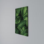 VIBRANT LEAFY EMBRACE Quadro em tela vertical