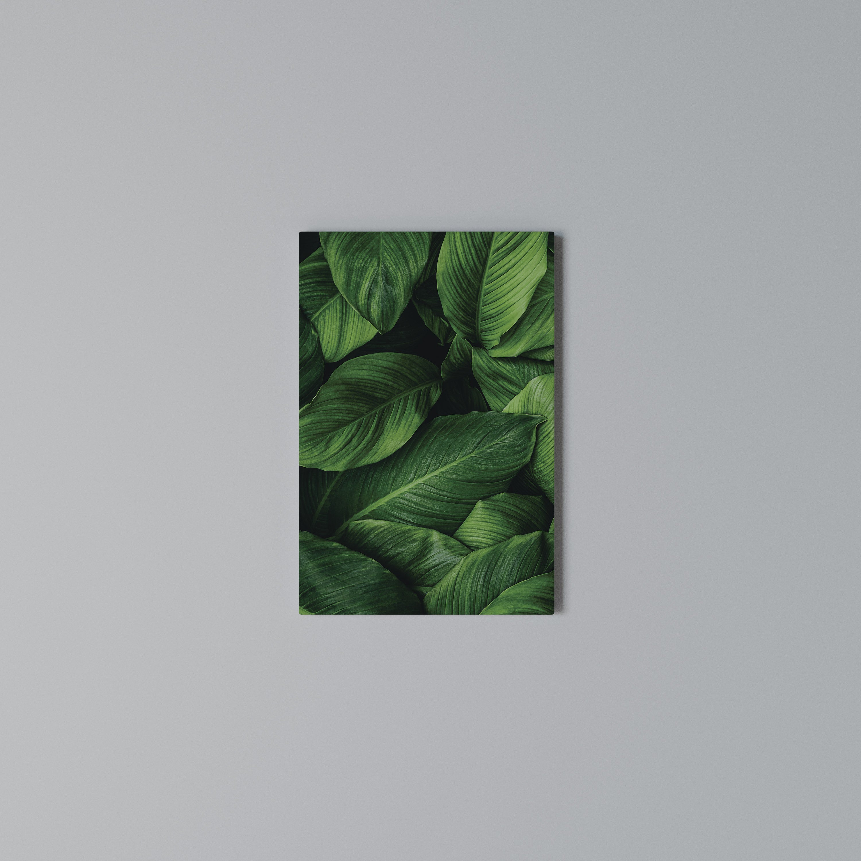 VIBRANT LEAFY EMBRACE Quadro em tela vertical