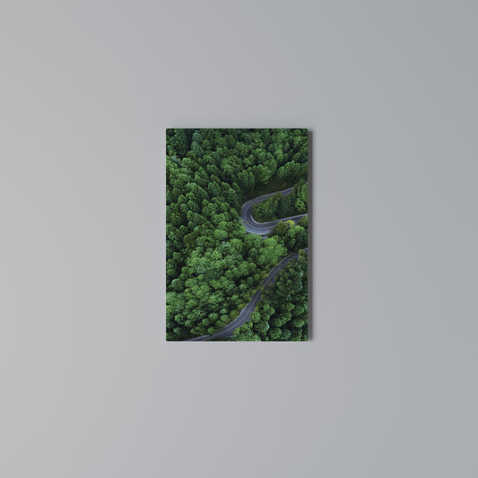 ENCHANTED FOREST RIDE Quadro em tela vertical