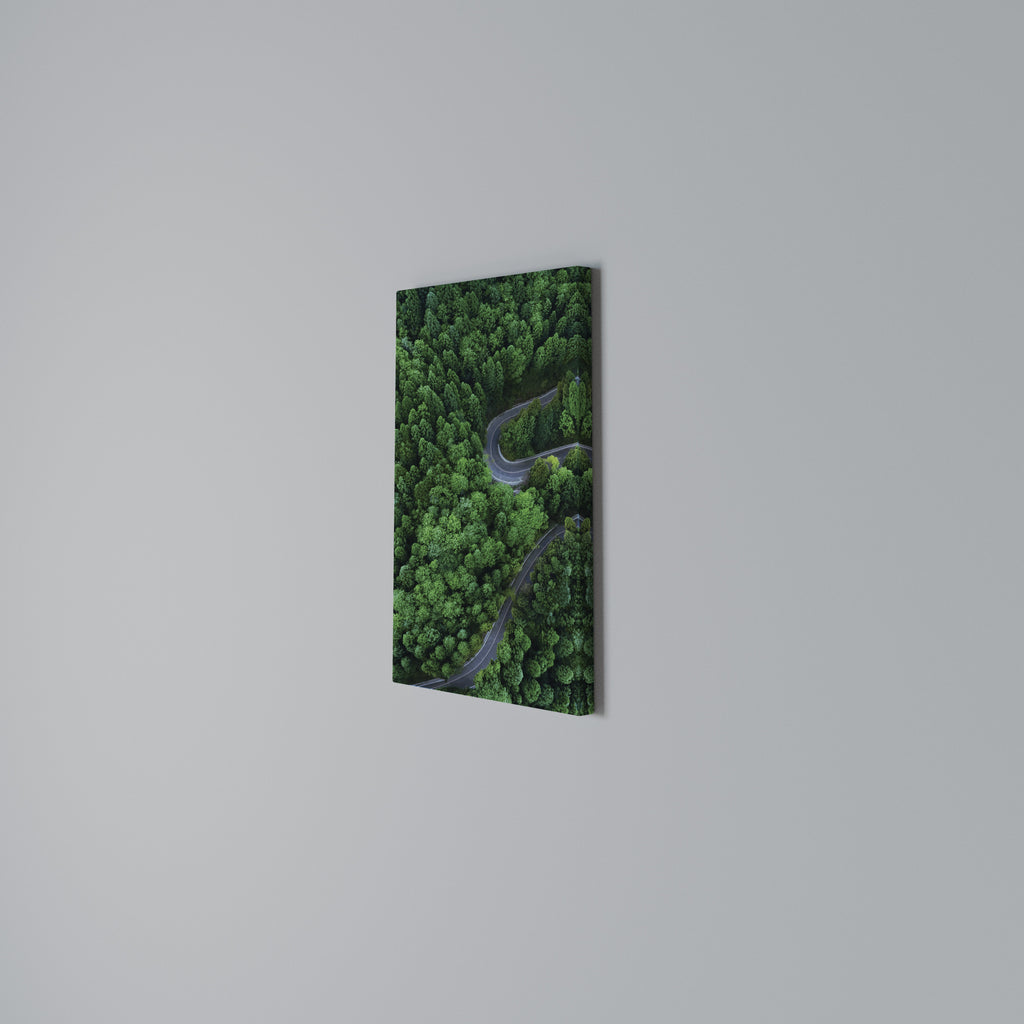 ENCHANTED FOREST RIDE Quadro em tela vertical