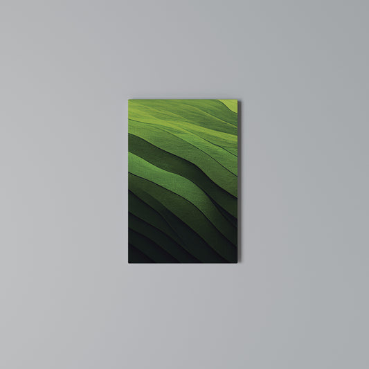 FRESH LANDSCAPE Quadro em tela vertical