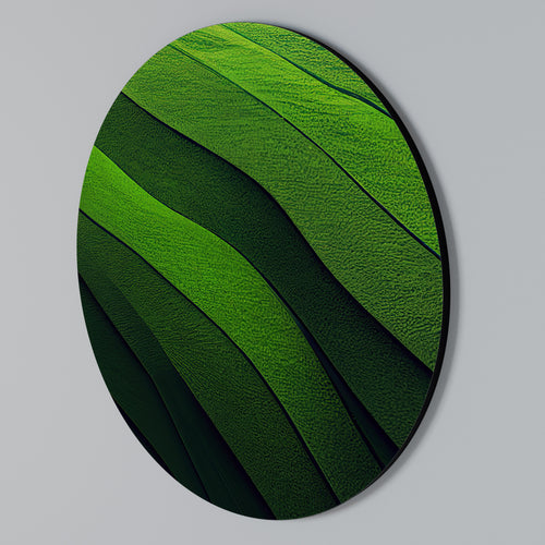 FRESH LANDSCAPE Arte de Parede Redonda