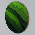 FRESH LANDSCAPE Round Wall Art