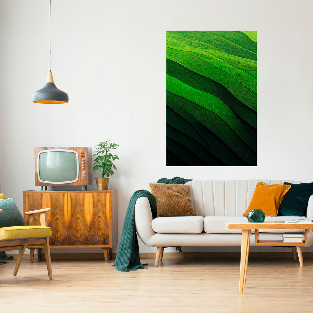 FRESH LANDSCAPE Poster Vertical Autocolante