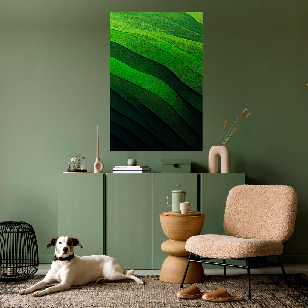 FRESH LANDSCAPE Poster Vertical Autocolante