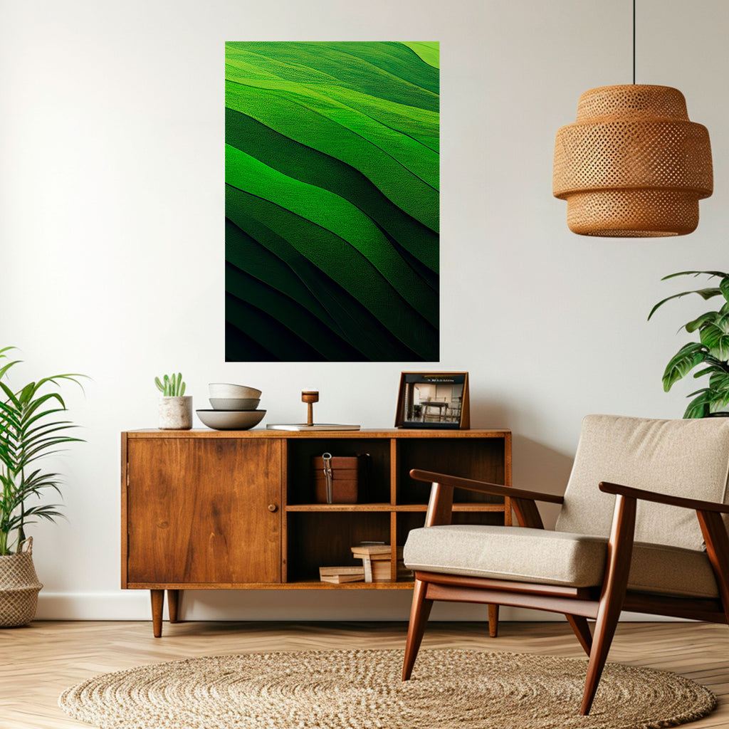 FRESH LANDSCAPE Poster Vertical Autocolante