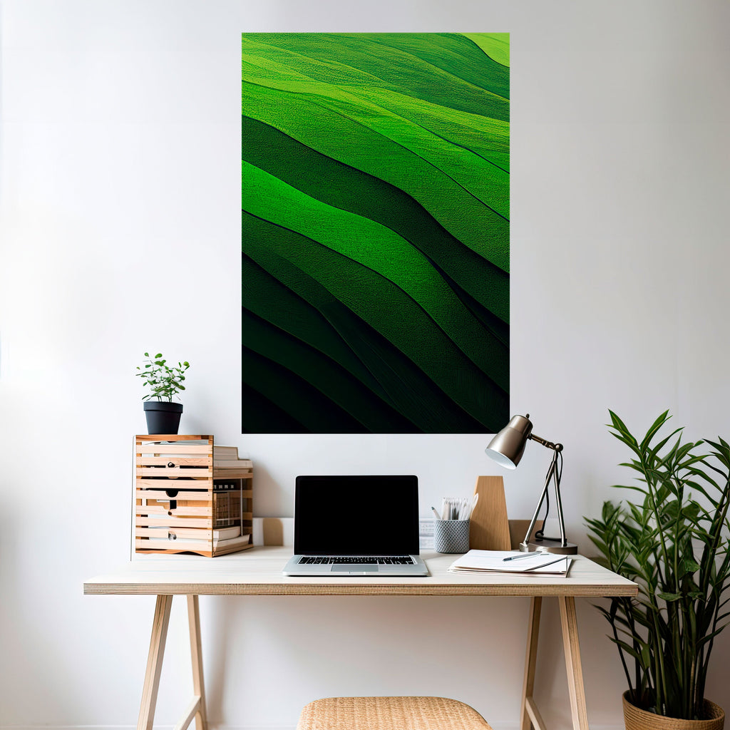 FRESH LANDSCAPE Poster Vertical Autocolante