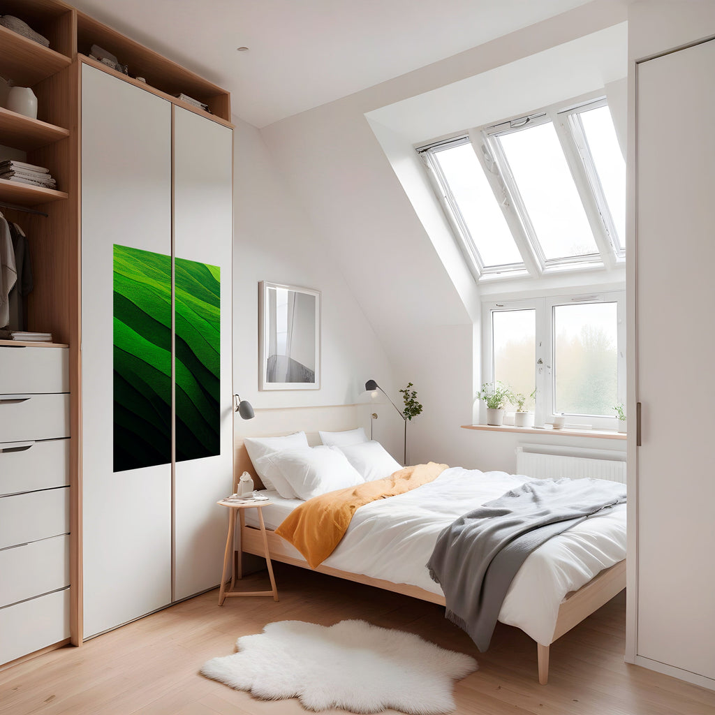 FRESH LANDSCAPE Poster Vertical Autocolante