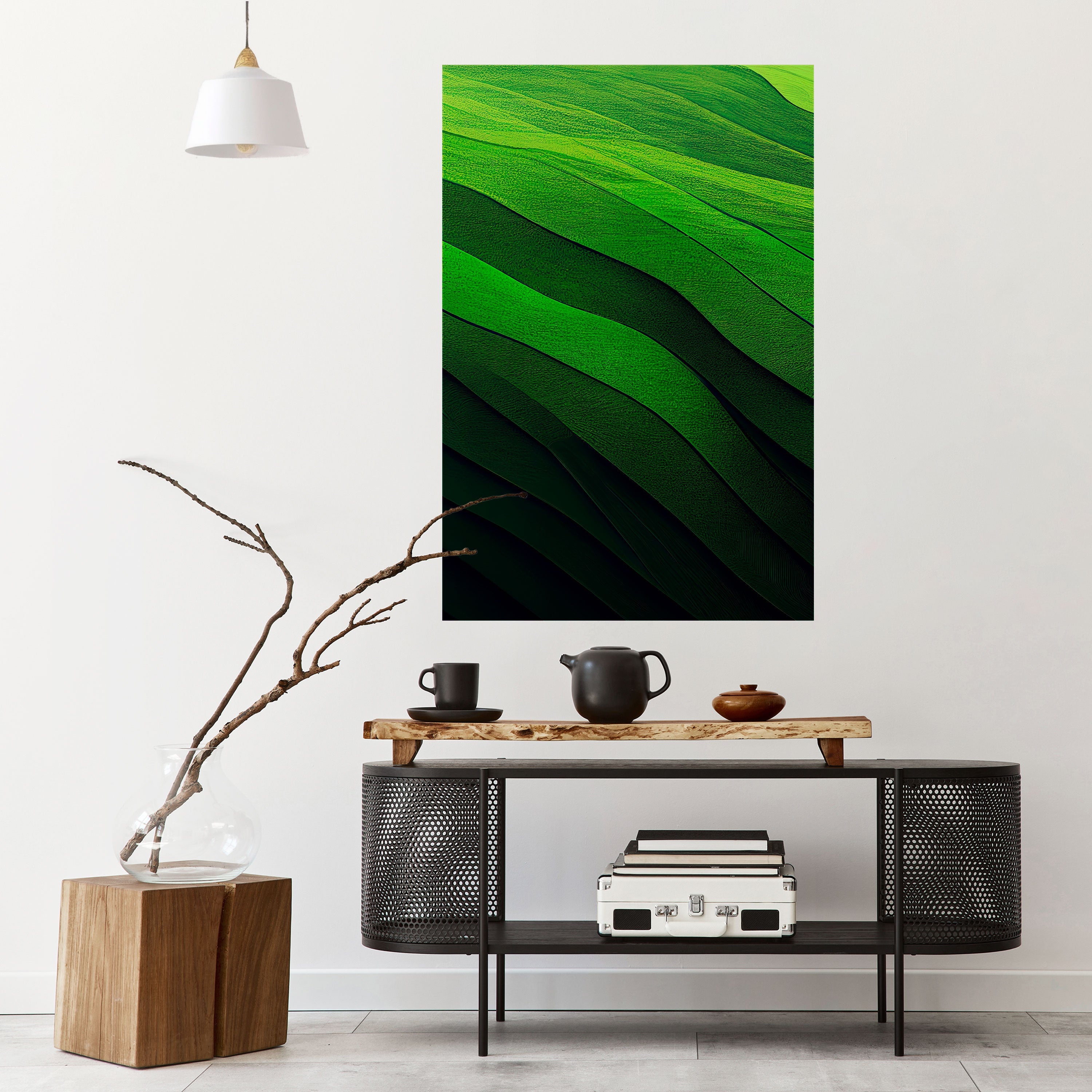 FRESH LANDSCAPE Poster Vertical Autocolante