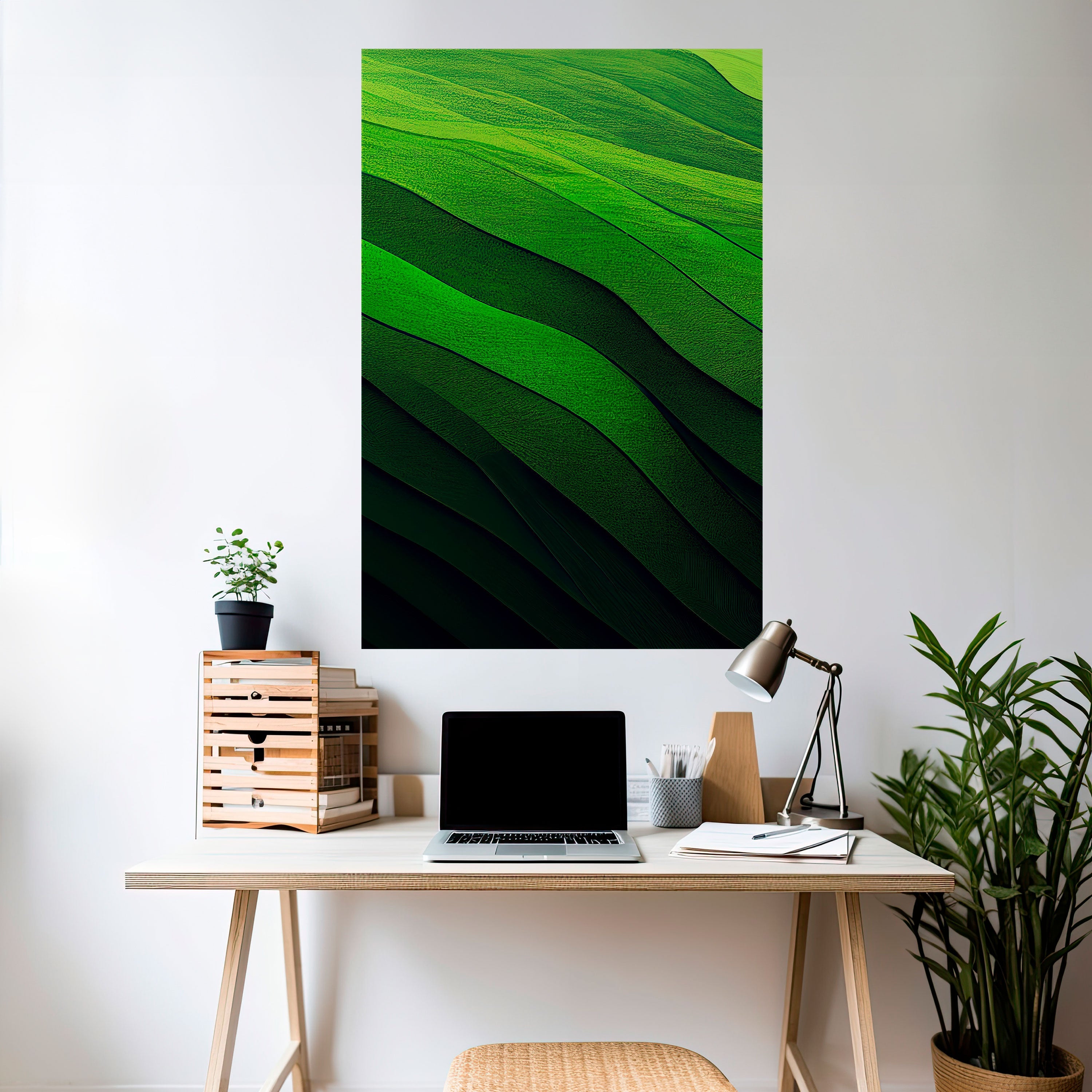 FRESH LANDSCAPE Poster Vertical Autocolante