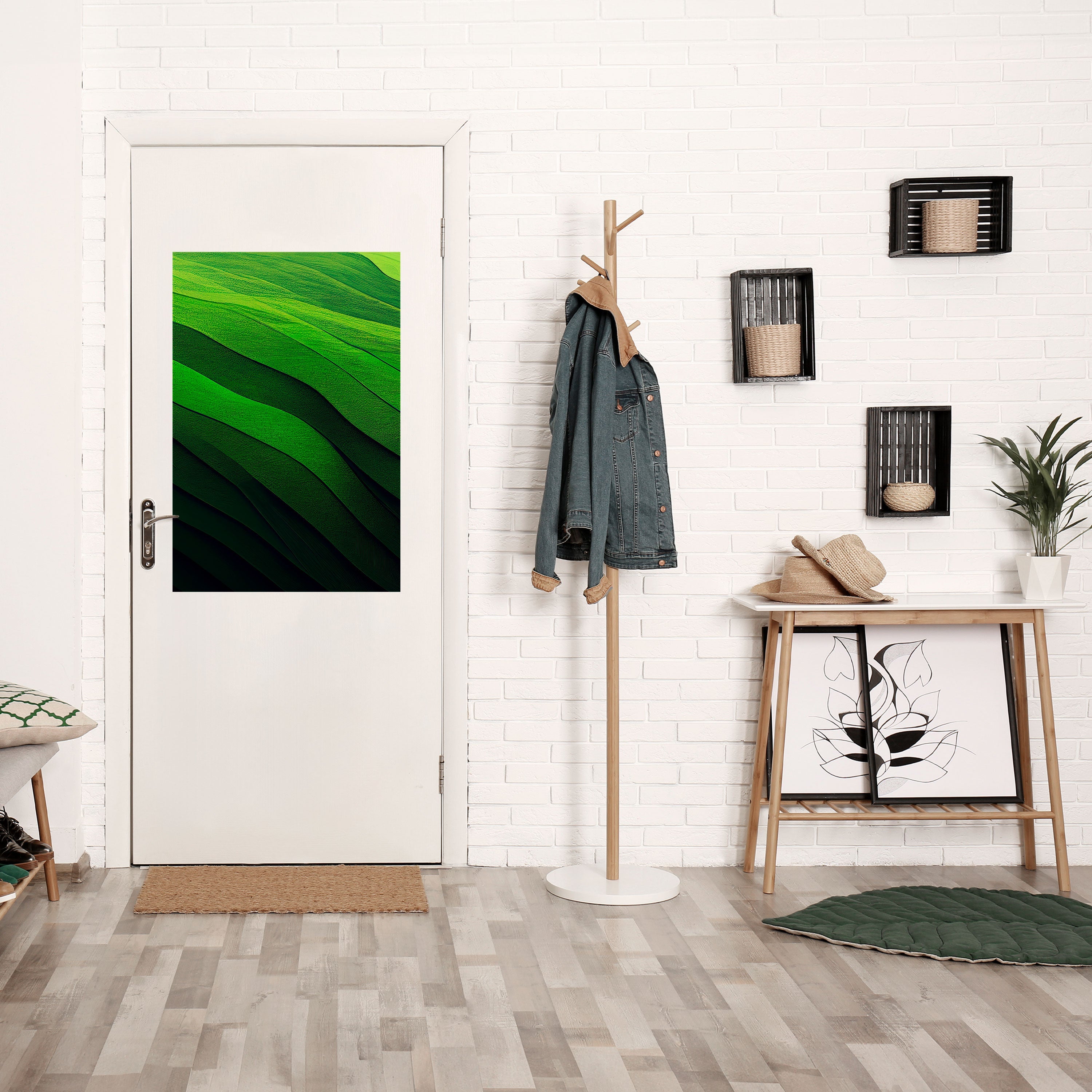 FRESH LANDSCAPE Poster Vertical Autocolante