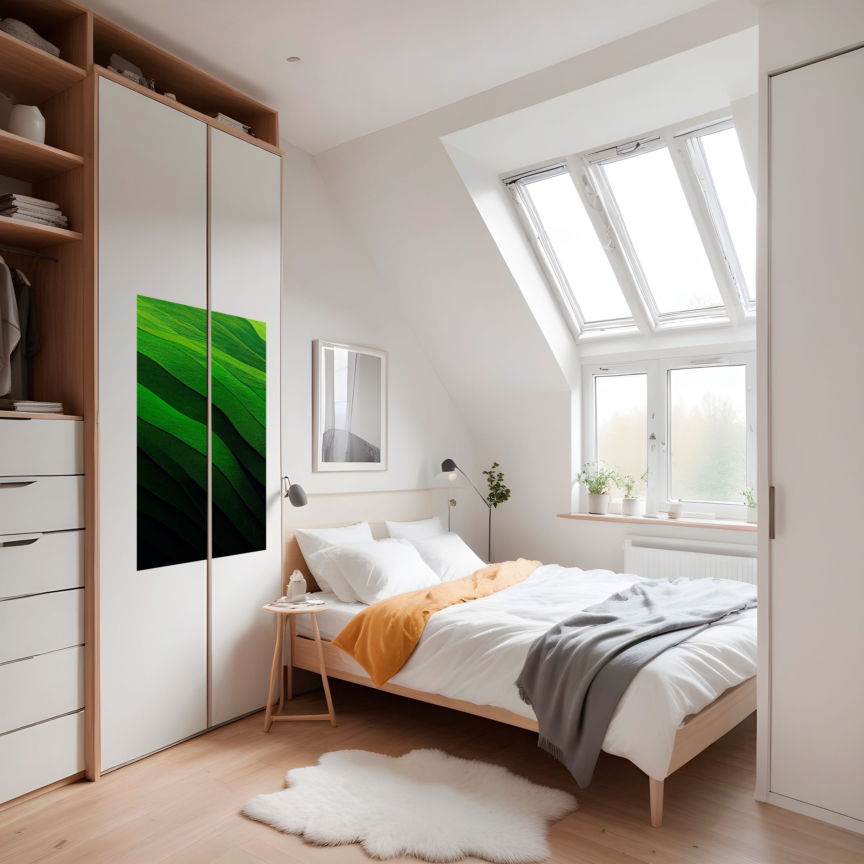 FRESH LANDSCAPE Poster Vertical Autocolante