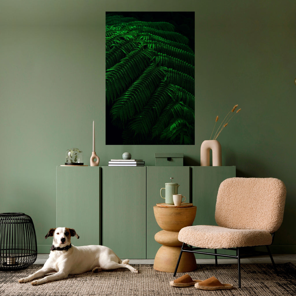 FERN FANTASY Peel and Stick Vertical Poster
