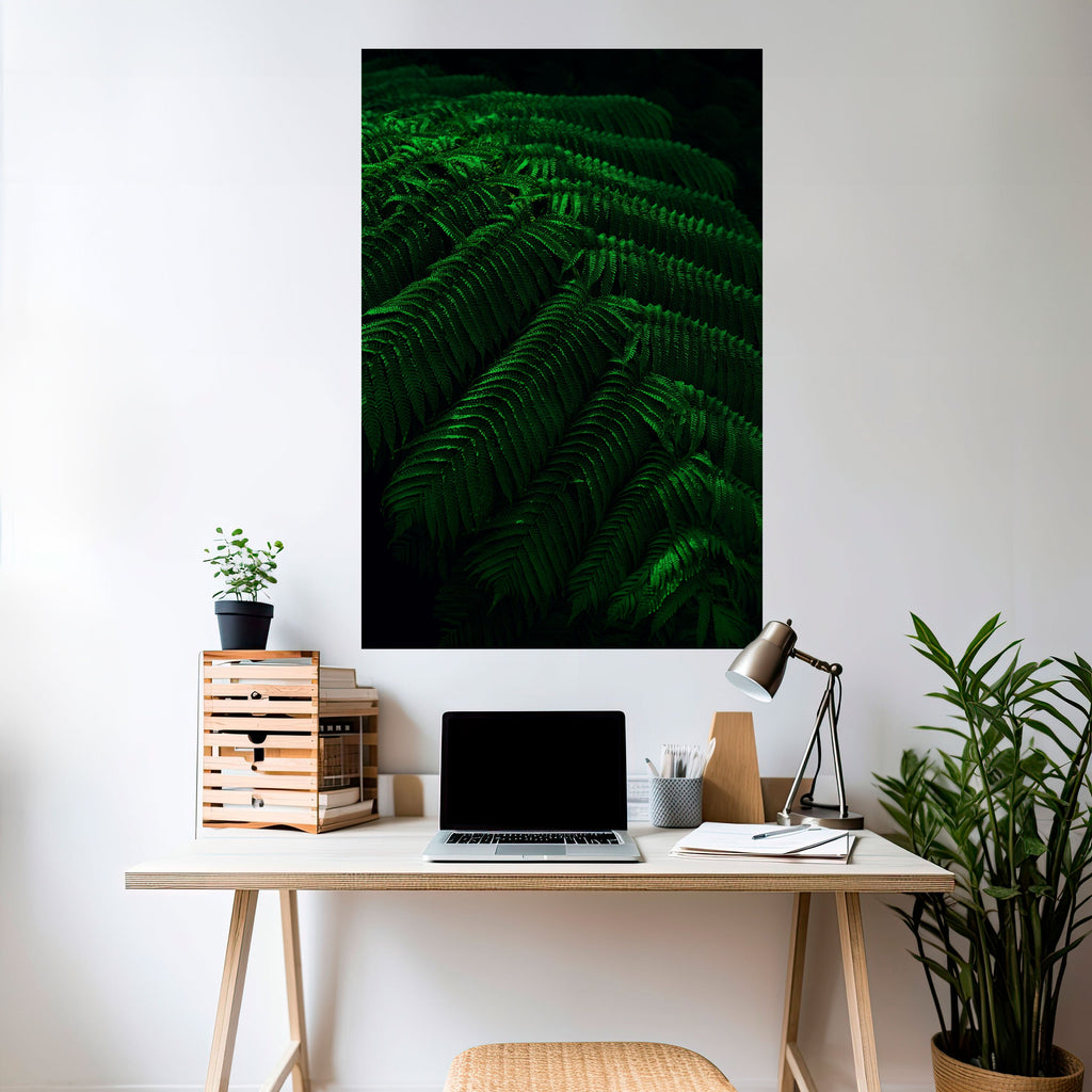 FERN FANTASY Peel and Stick Vertical Poster