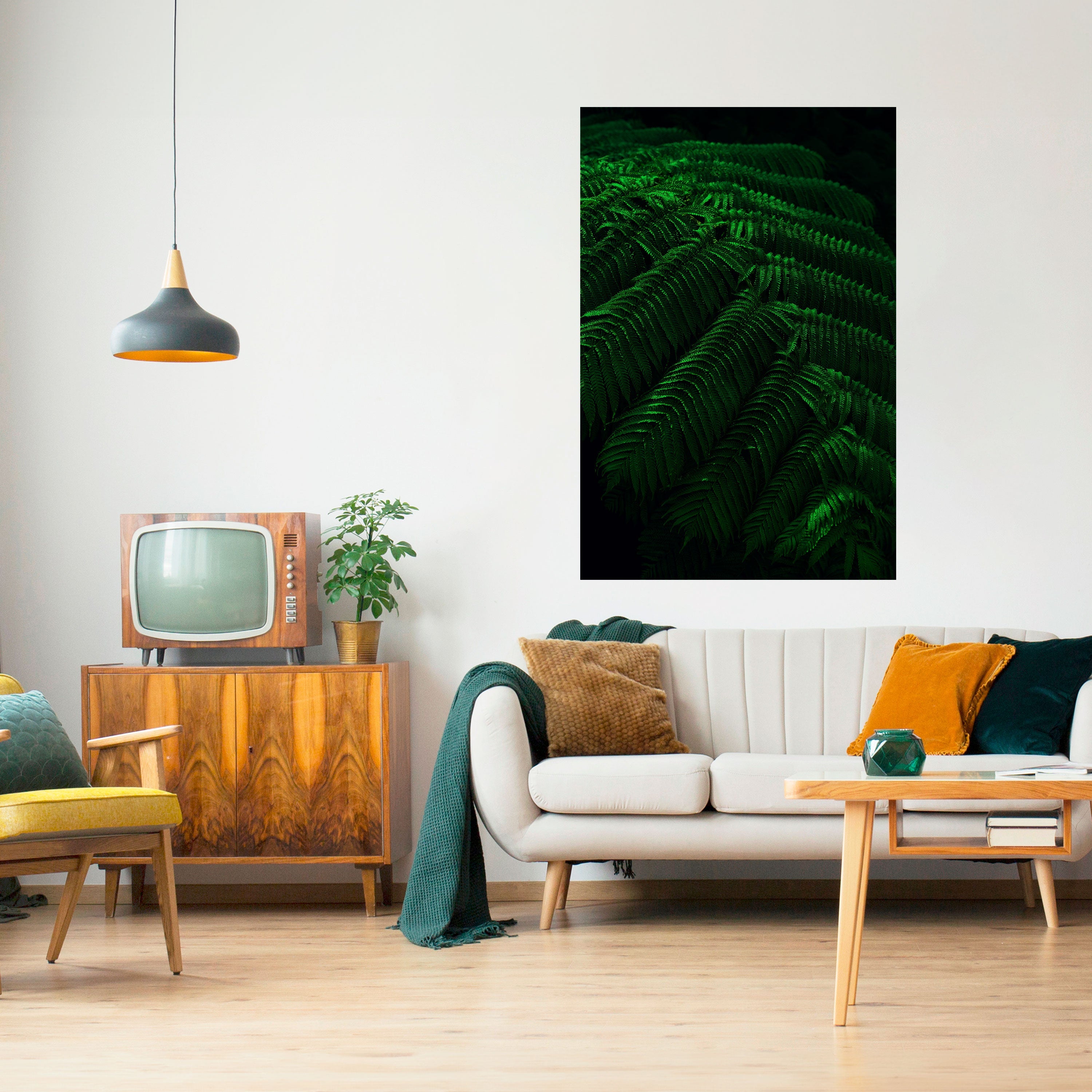 FERN FANTASY Poster Vertical Autocolante