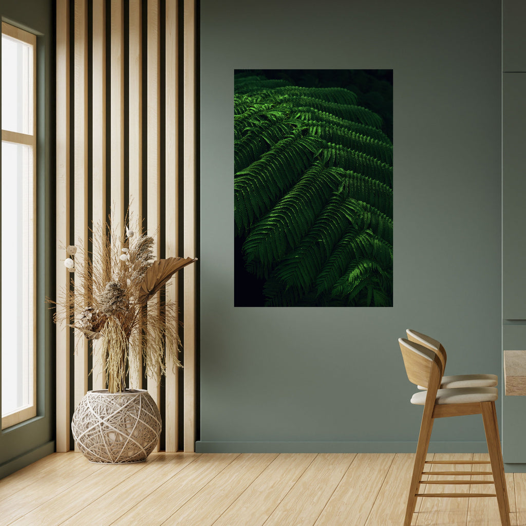 FERN FANTASY Peel and Stick Vertical Poster