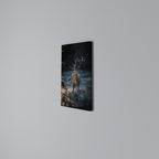 ANTLERED REGALITY Vertical Canvas Print