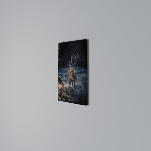 ANTLERED REGALITY Quadro em tela vertical