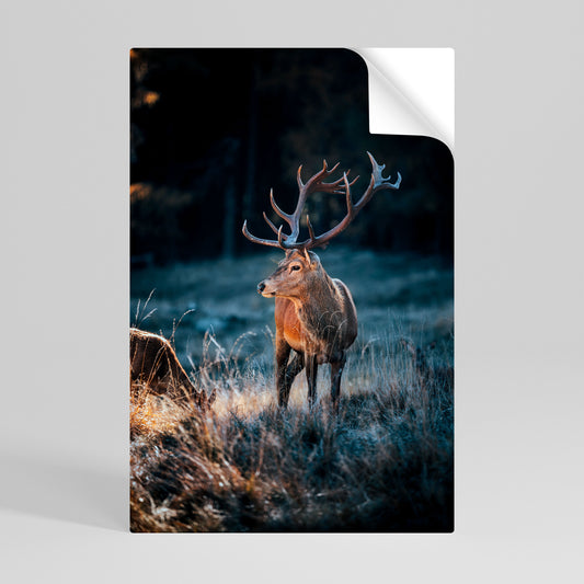 ANTLERED REGALITY Póster Autocolante Vertical