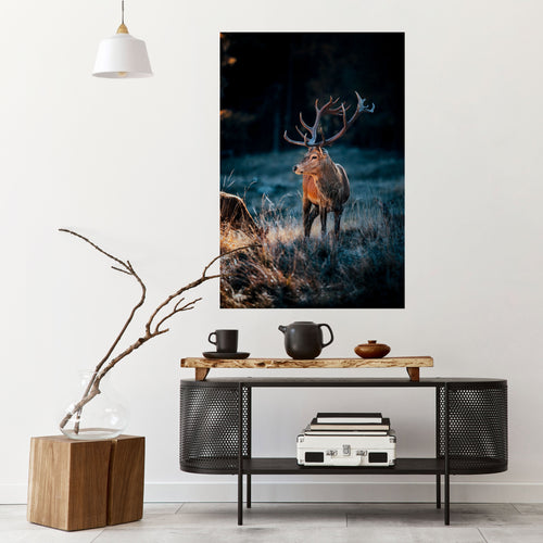 ANTLERED REGALITY Poster Vertical Autocolante
