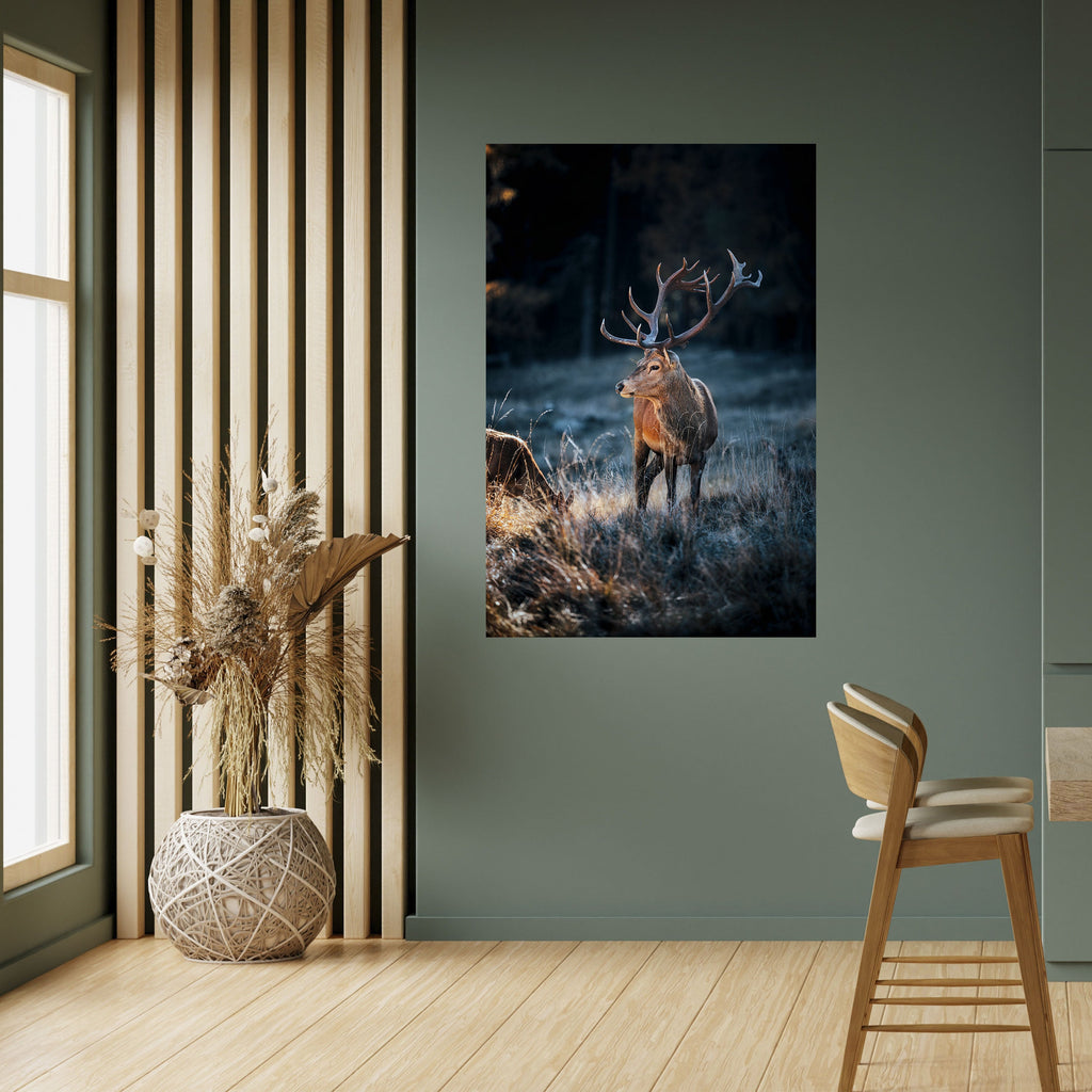ANTLERED REGALITY Poster Vertical Autocolante