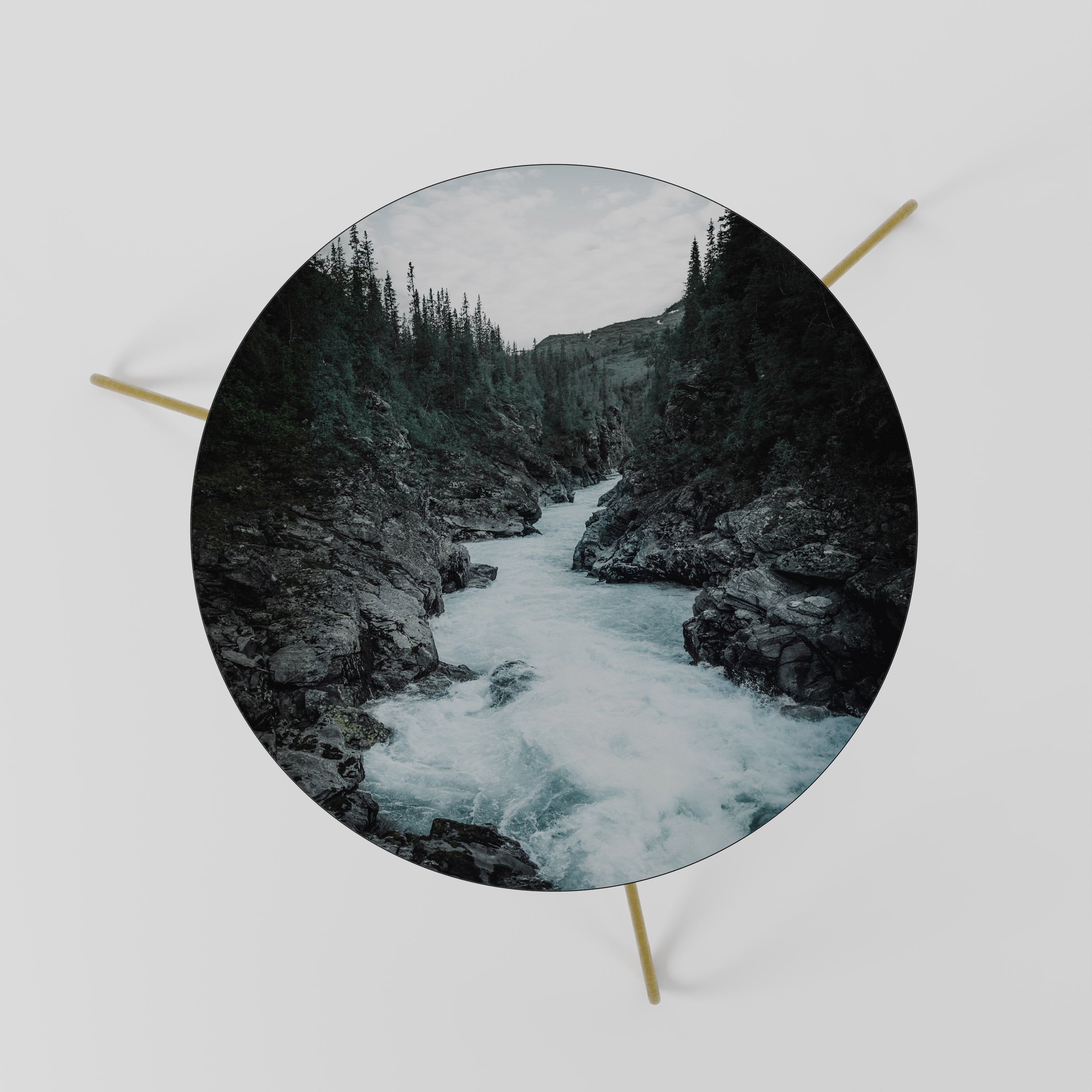 RUSHING REFLECTIONS Mesa de Centro 60