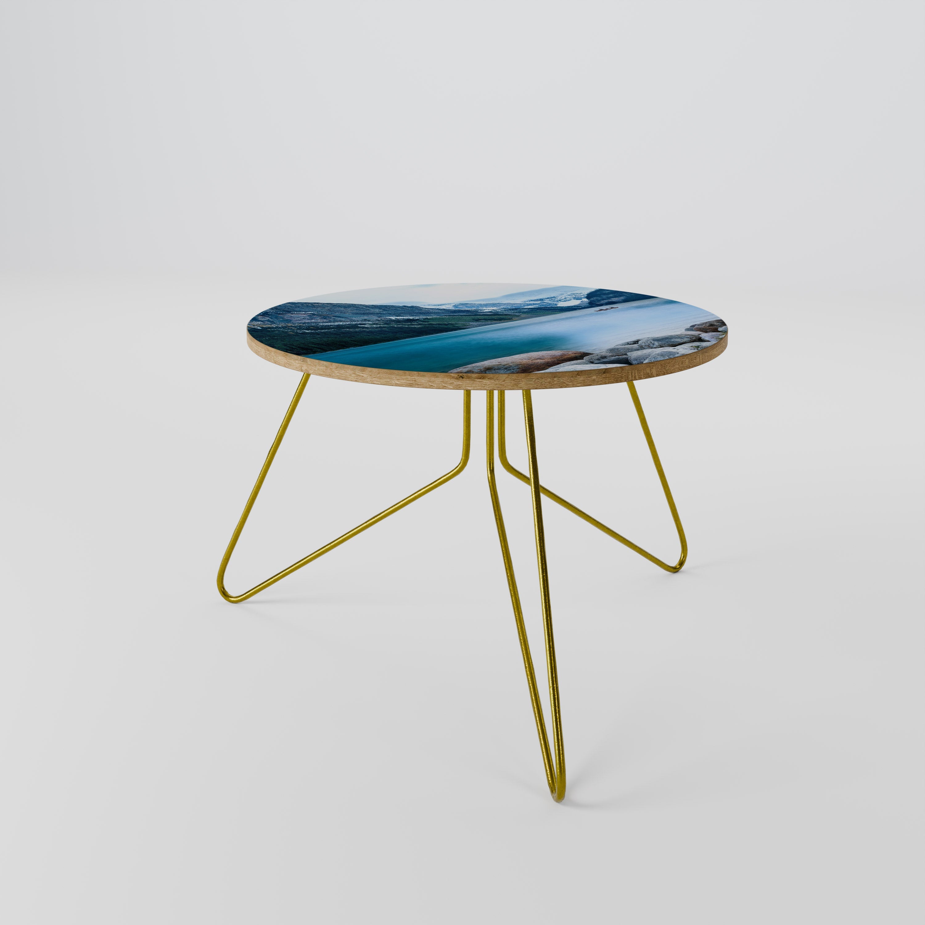 REFLECTIVE WATERS Mesa de Centro 60