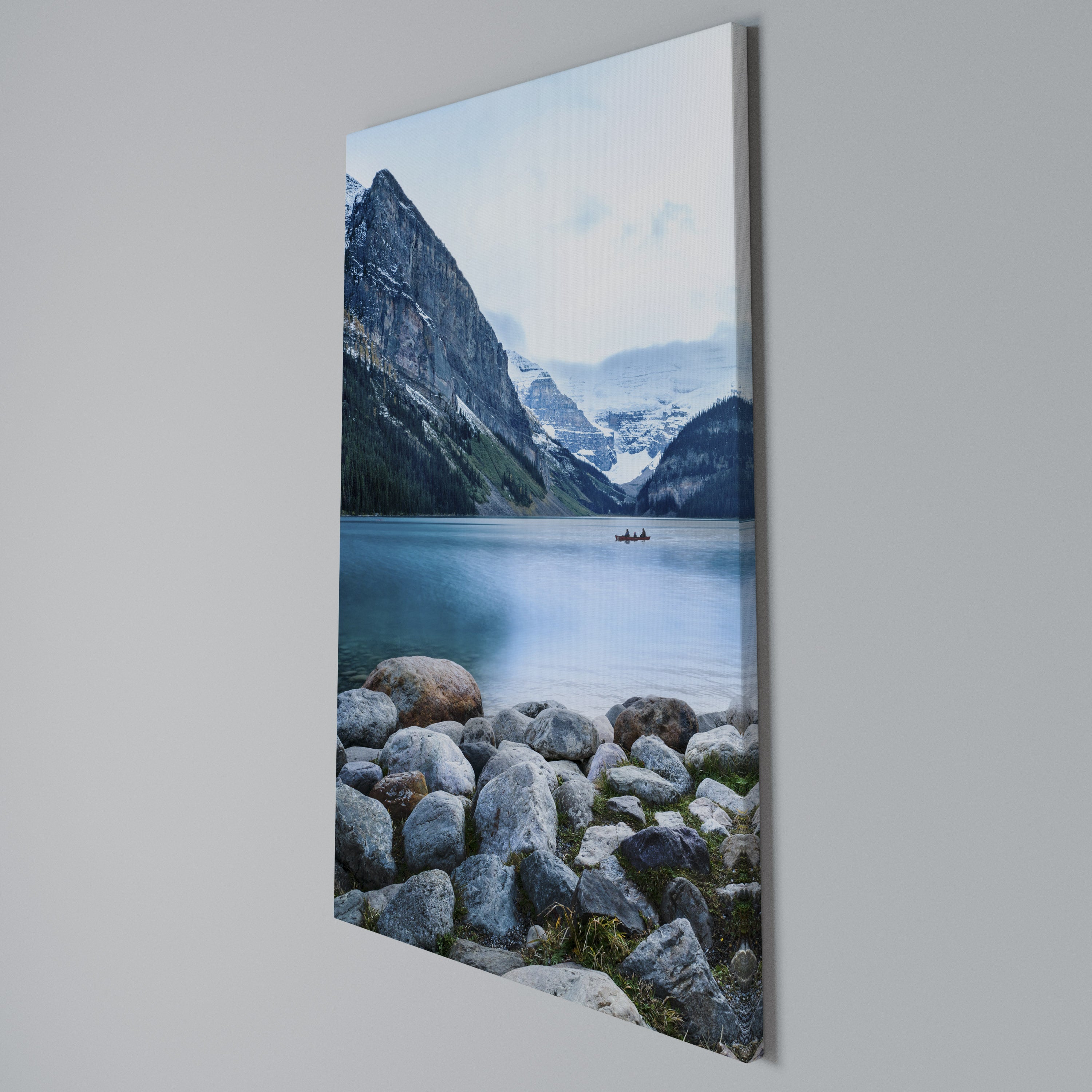 REFLECTIVE WATERS Quadro em tela vertical
