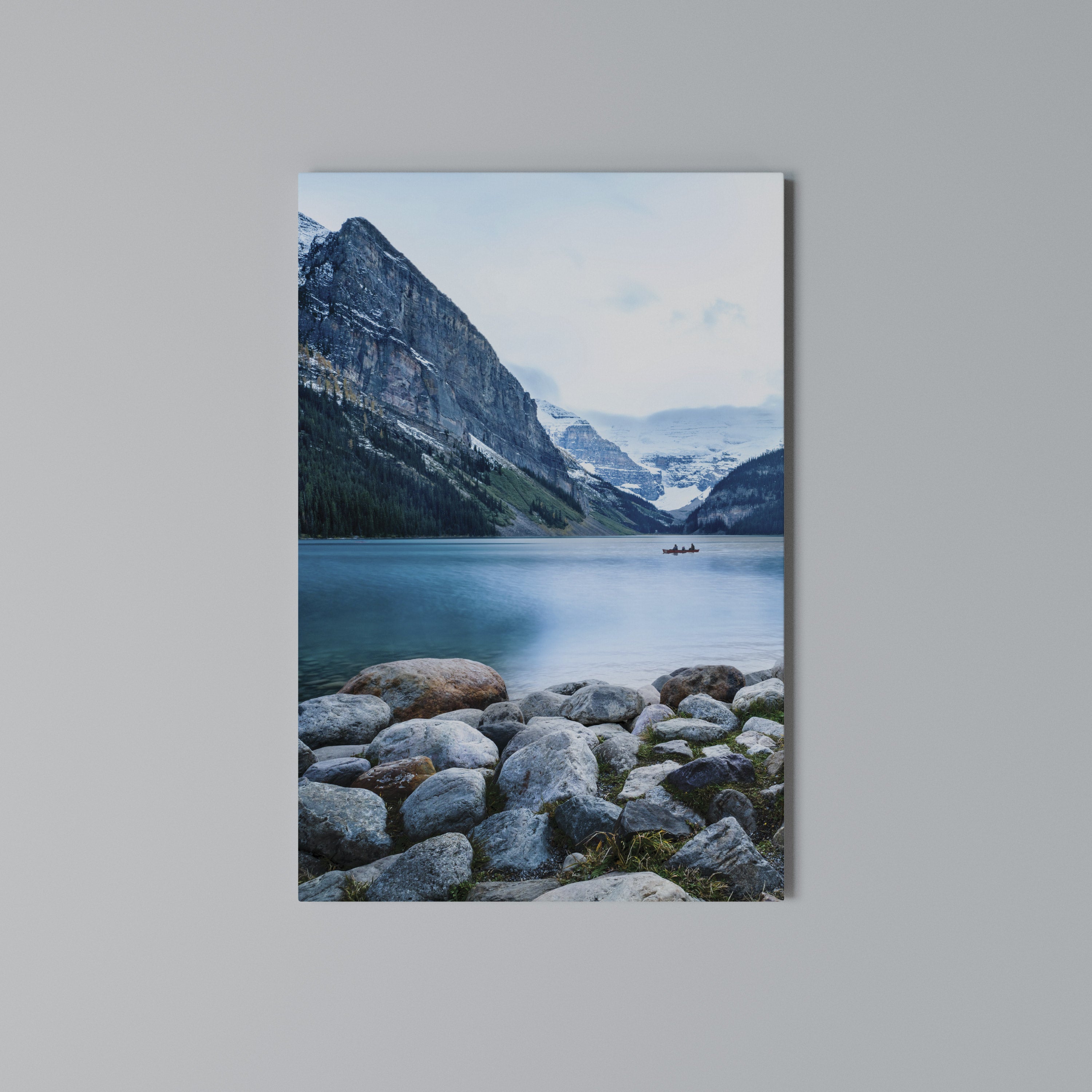 REFLECTIVE WATERS Quadro em tela vertical