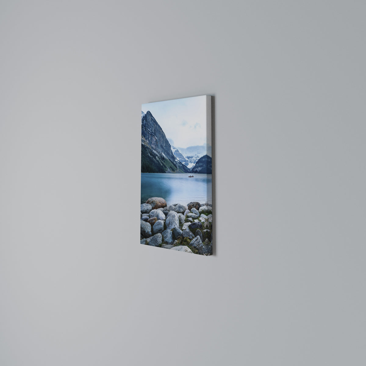 REFLECTIVE WATERS Quadro em tela vertical