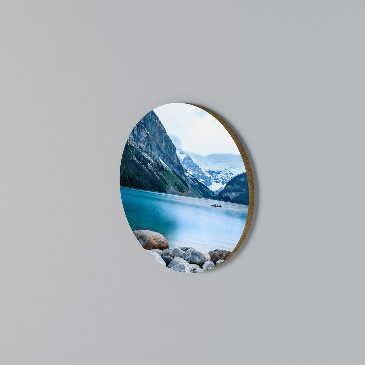 REFLECTIVE WATERS Arte de Parede Redonda