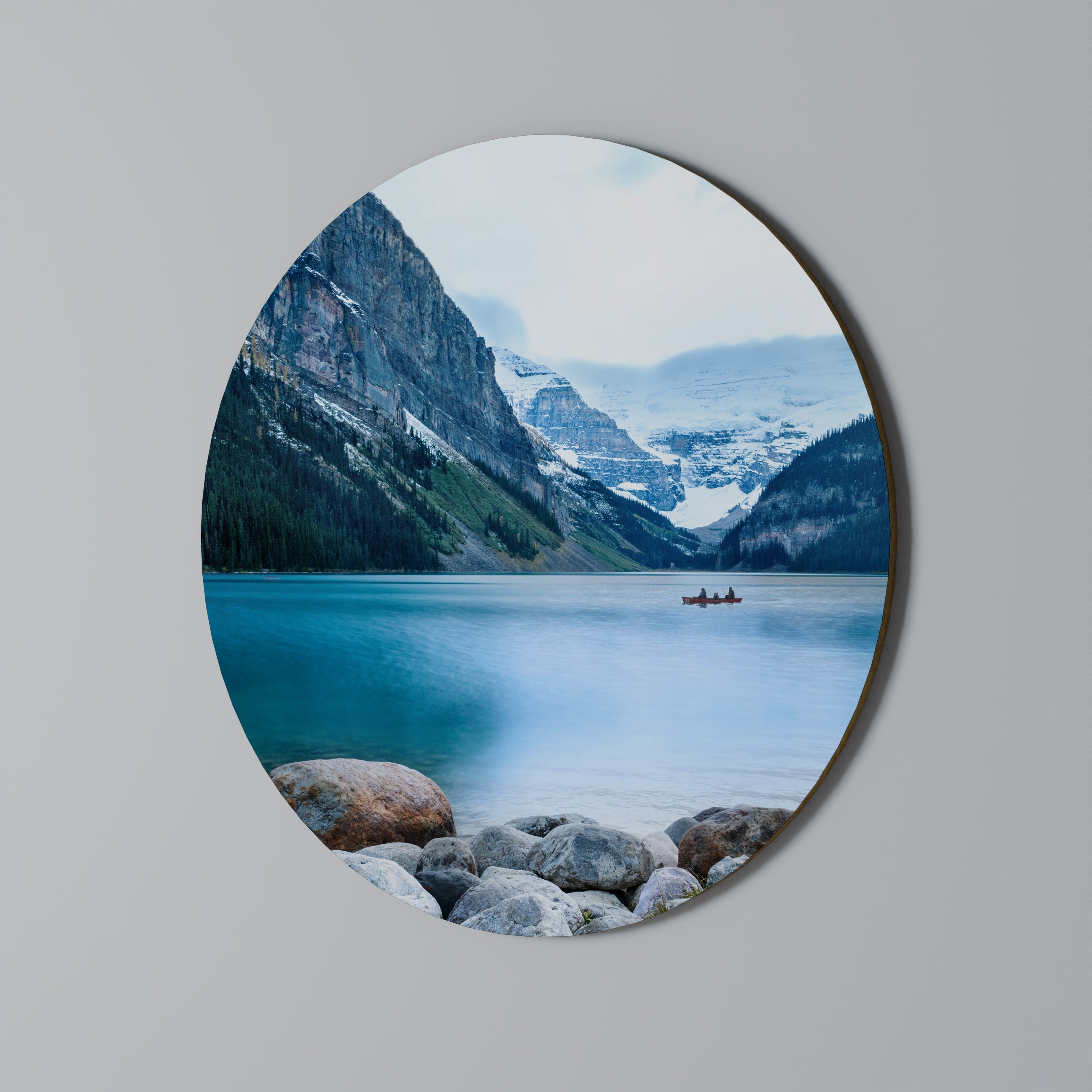 REFLECTIVE WATERS Quadro Redondo Decorativo