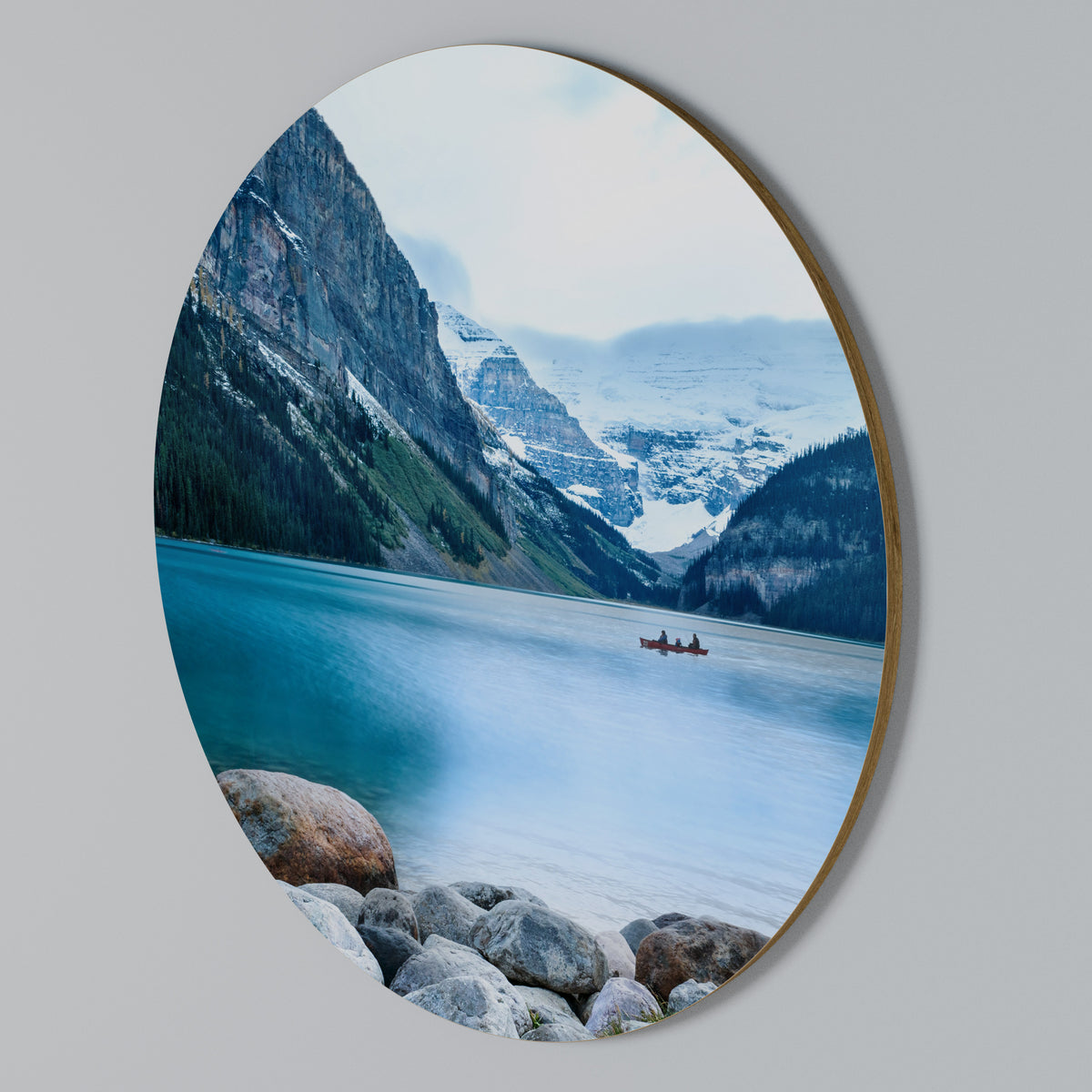 REFLECTIVE WATERS Arte de Parede Redonda