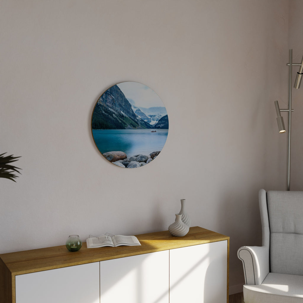 REFLECTIVE WATERS Quadro Redondo Decorativo