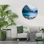 REFLECTIVE WATERS Quadro Redondo Decorativo