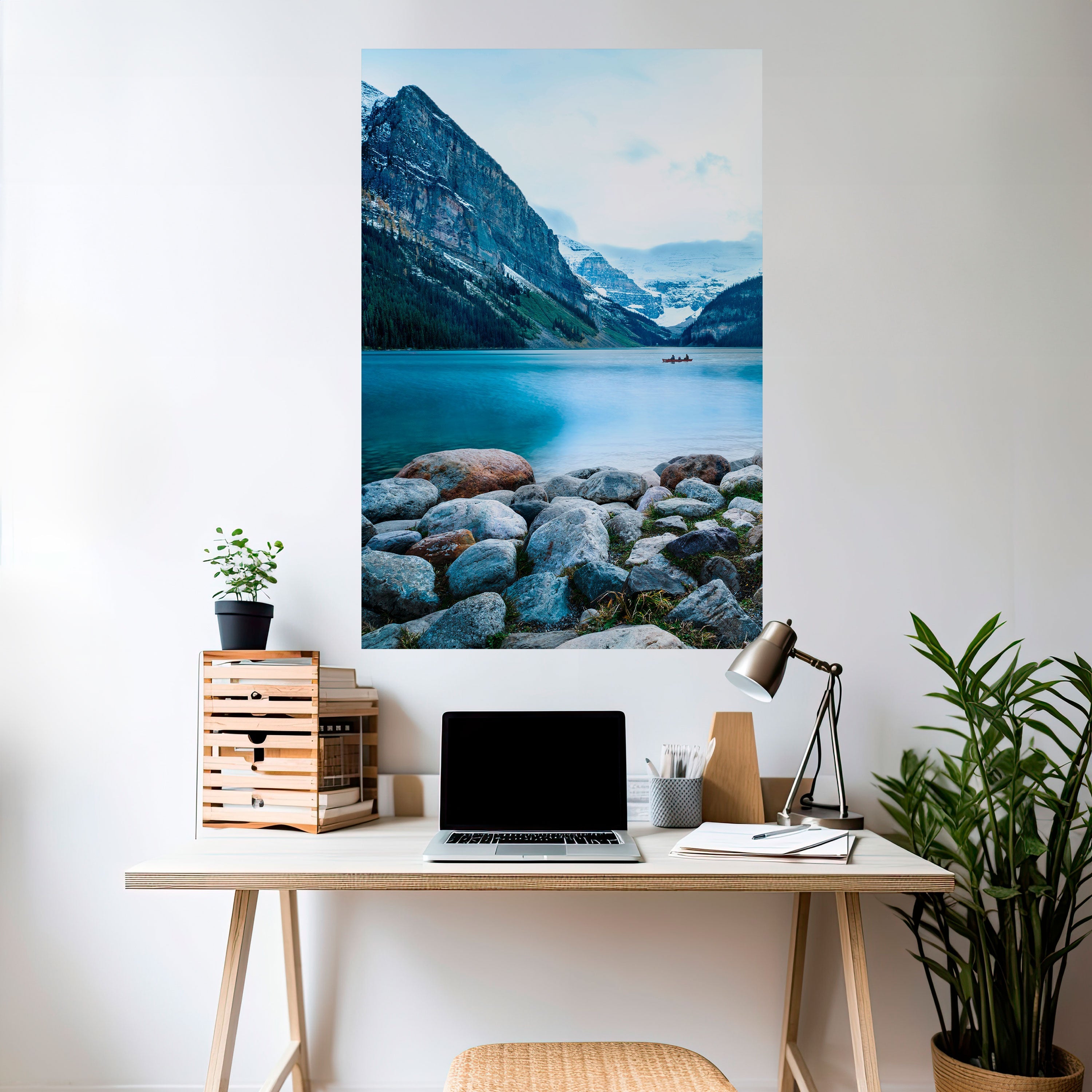 REFLECTIVE WATERS Poster Vertical Autocolante