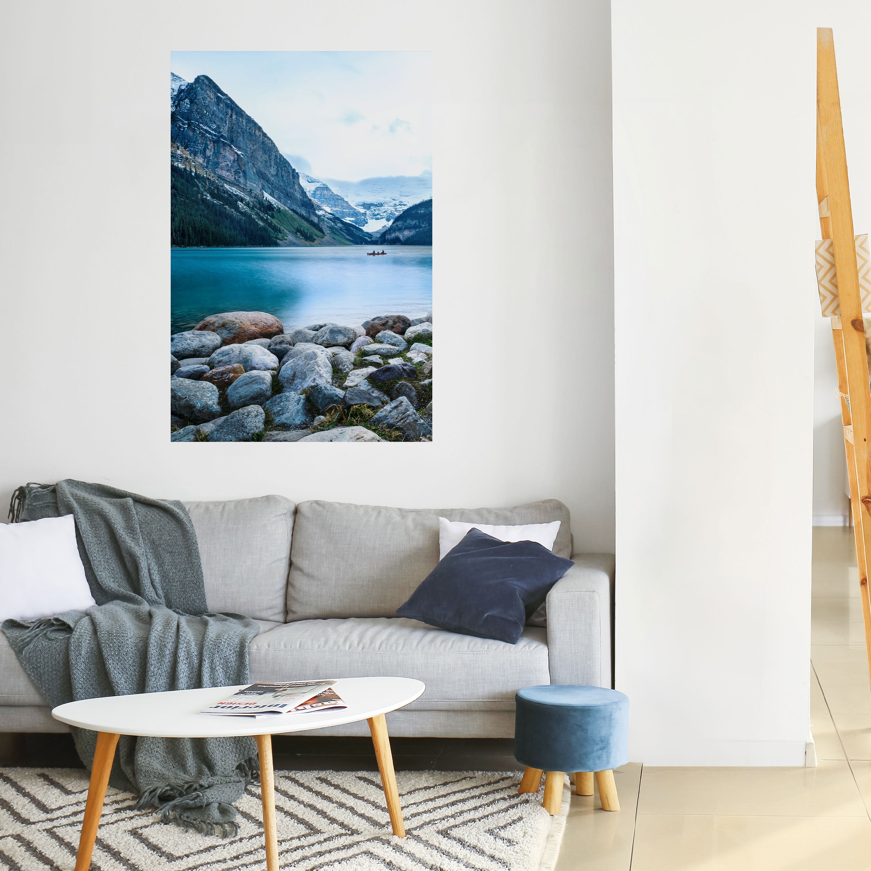 REFLECTIVE WATERS Poster Vertical Autocolante