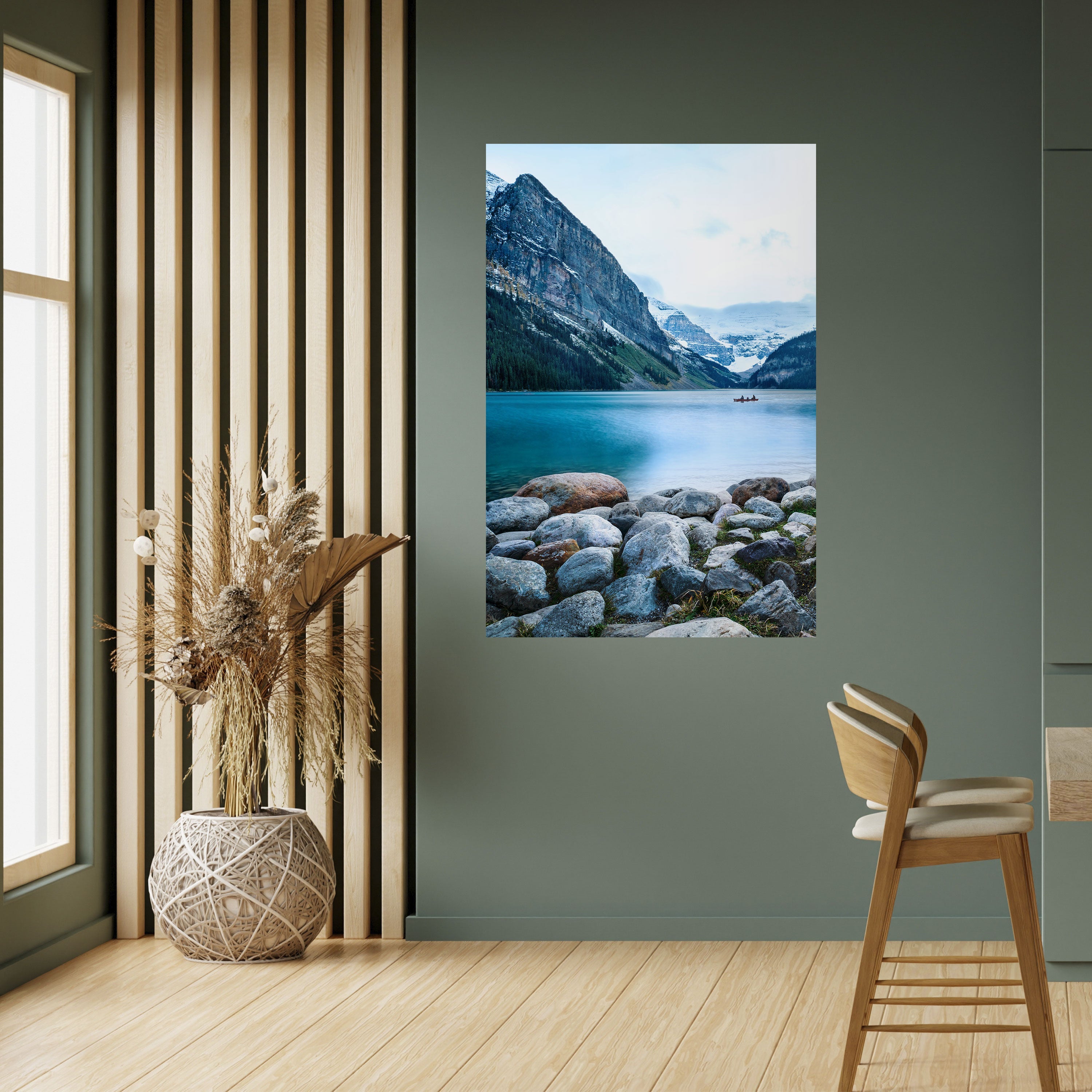 REFLECTIVE WATERS Poster Vertical Autocolante