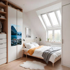 REFLECTIVE WATERS Poster Vertical Autocolante