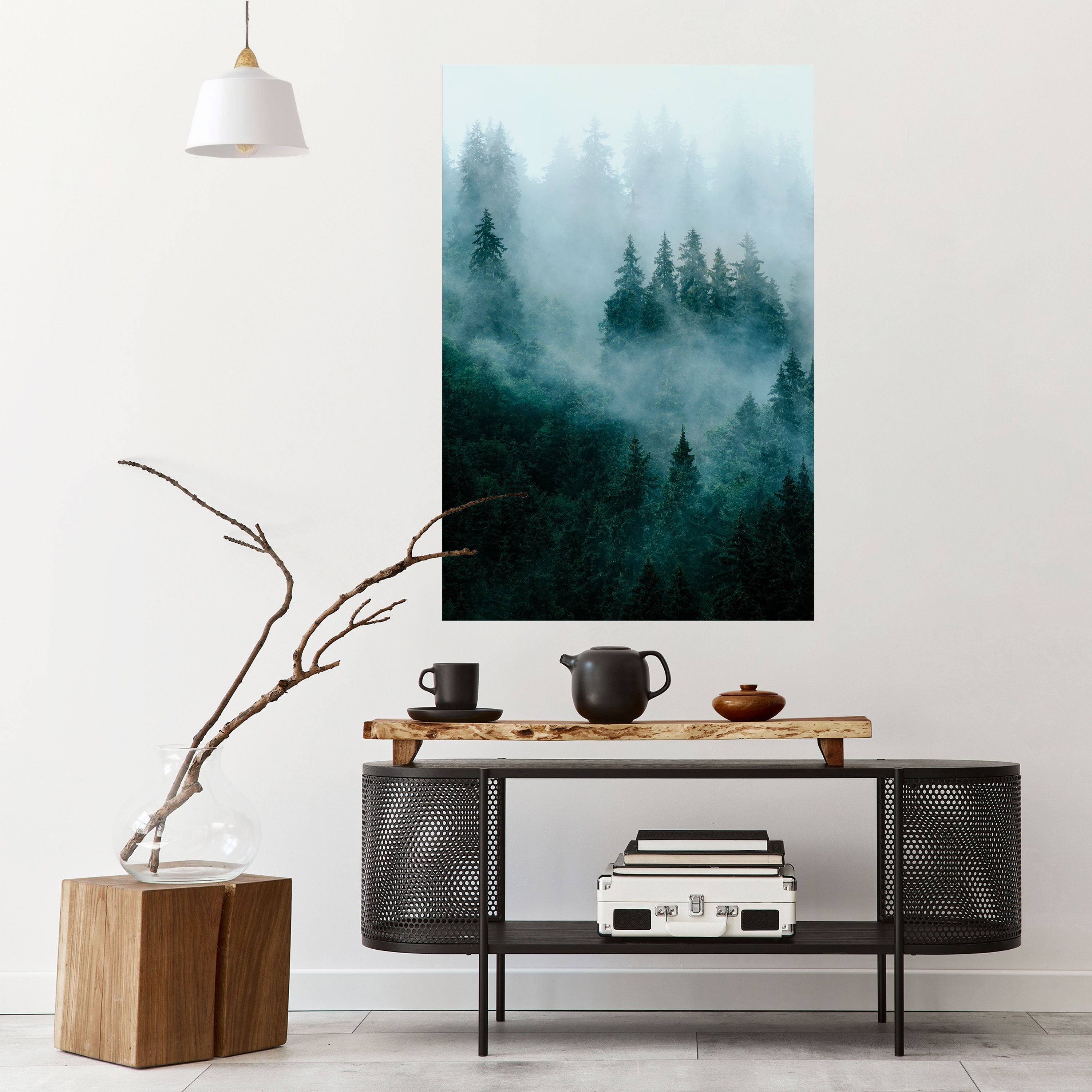 VEIL OF MIST Poster Vertical Autocolante