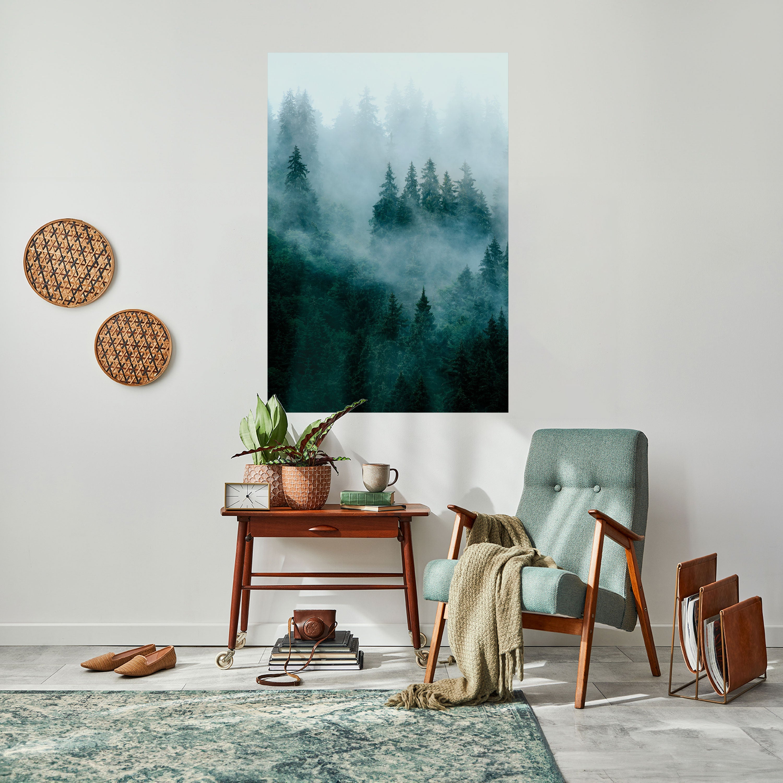 VEIL OF MIST Poster Vertical Autocolante