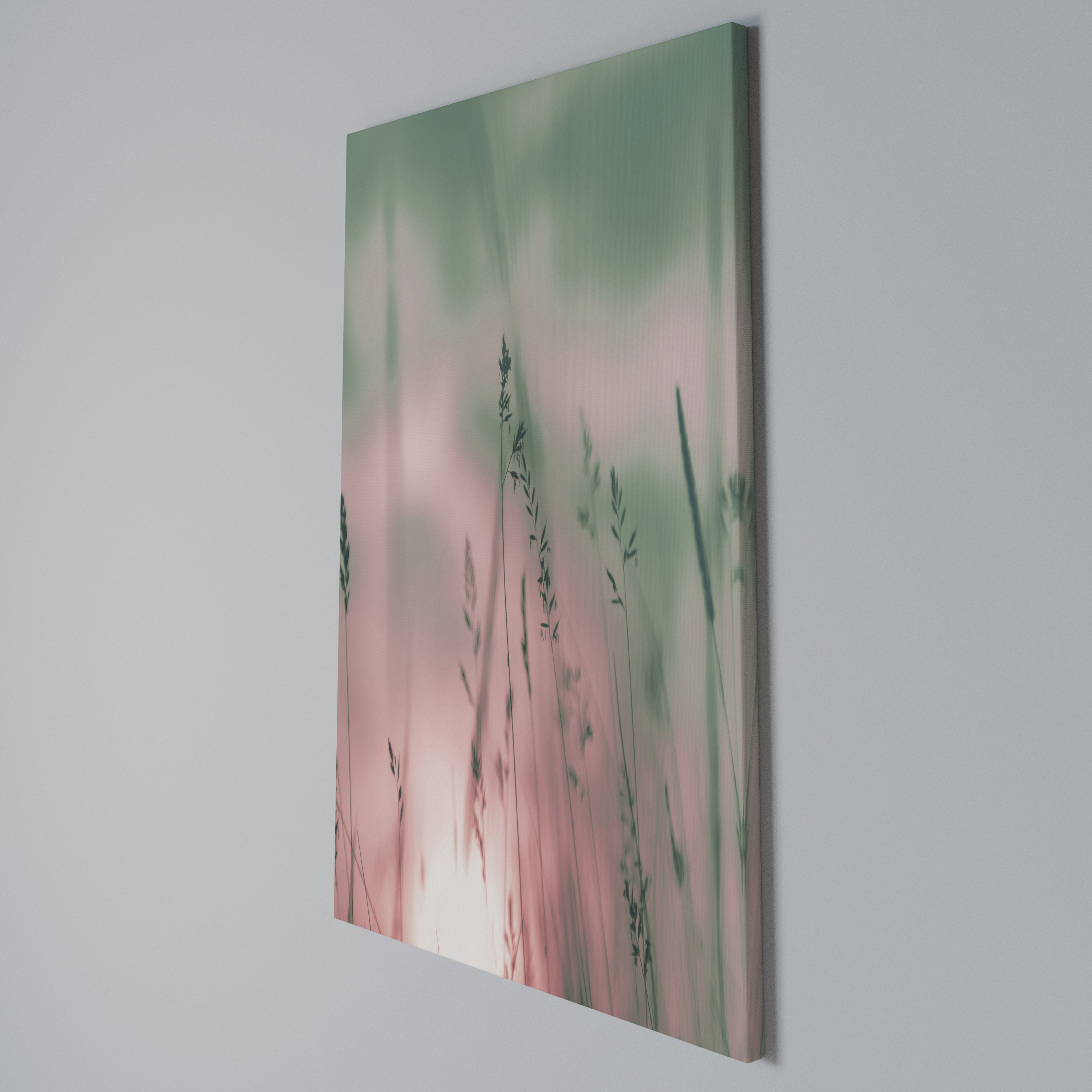 PASTEL BREEZE Quadro em tela vertical