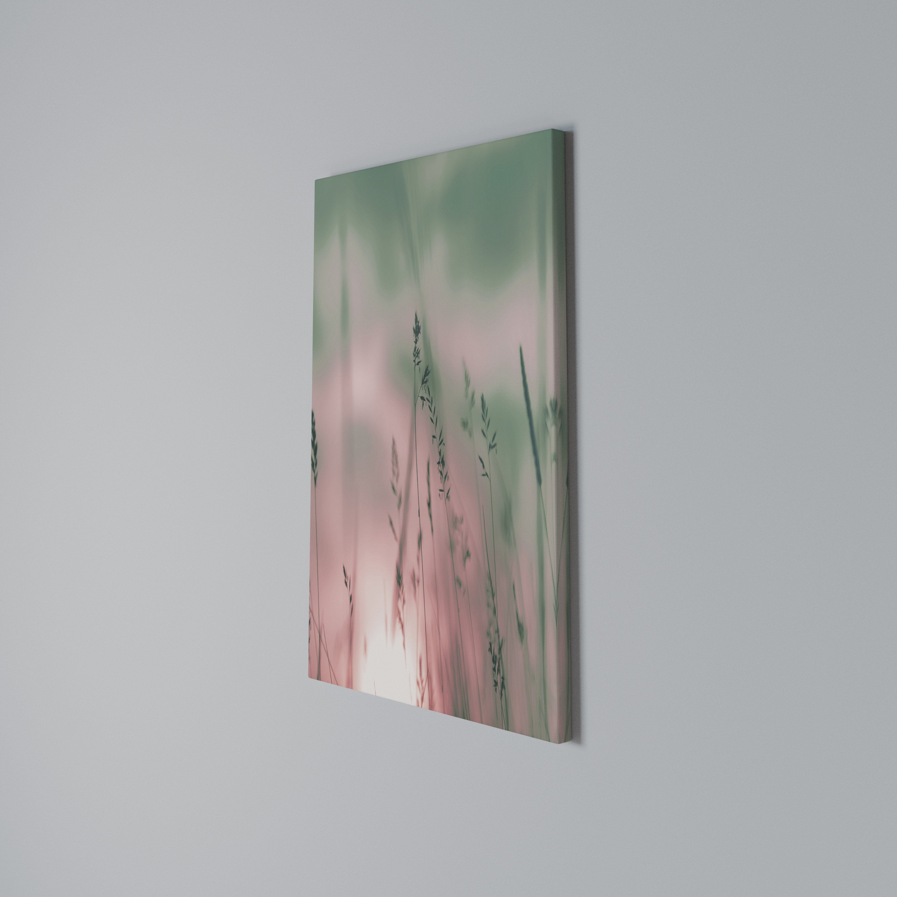 PASTEL BREEZE Quadro em tela vertical