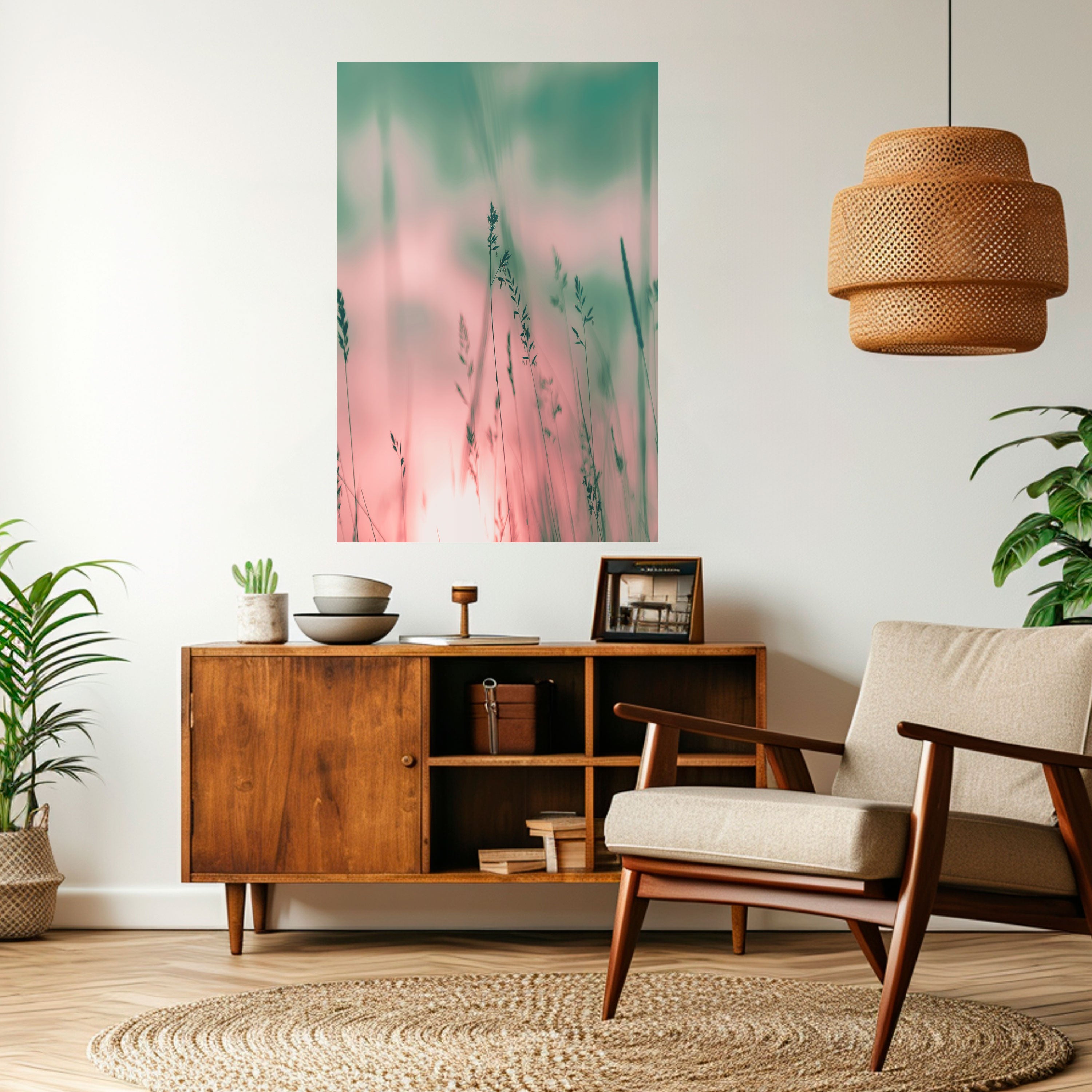 PASTEL BREEZE Poster Vertical Autocolante