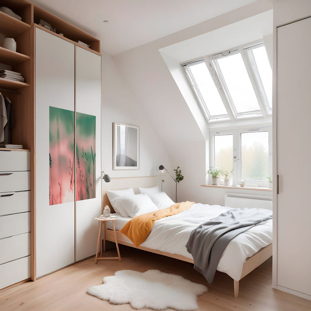 PASTEL BREEZE Poster Vertical Autocolante