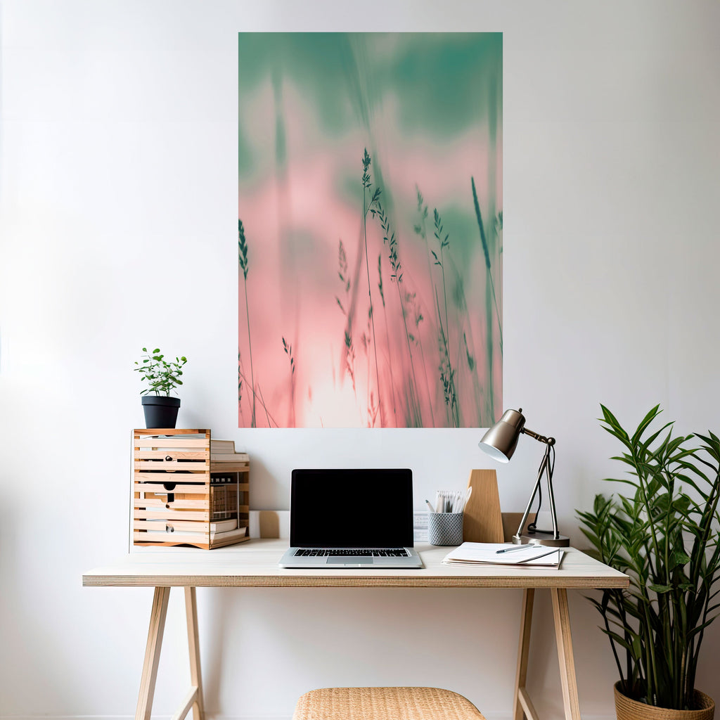 PASTEL BREEZE Poster Vertical Autocolante