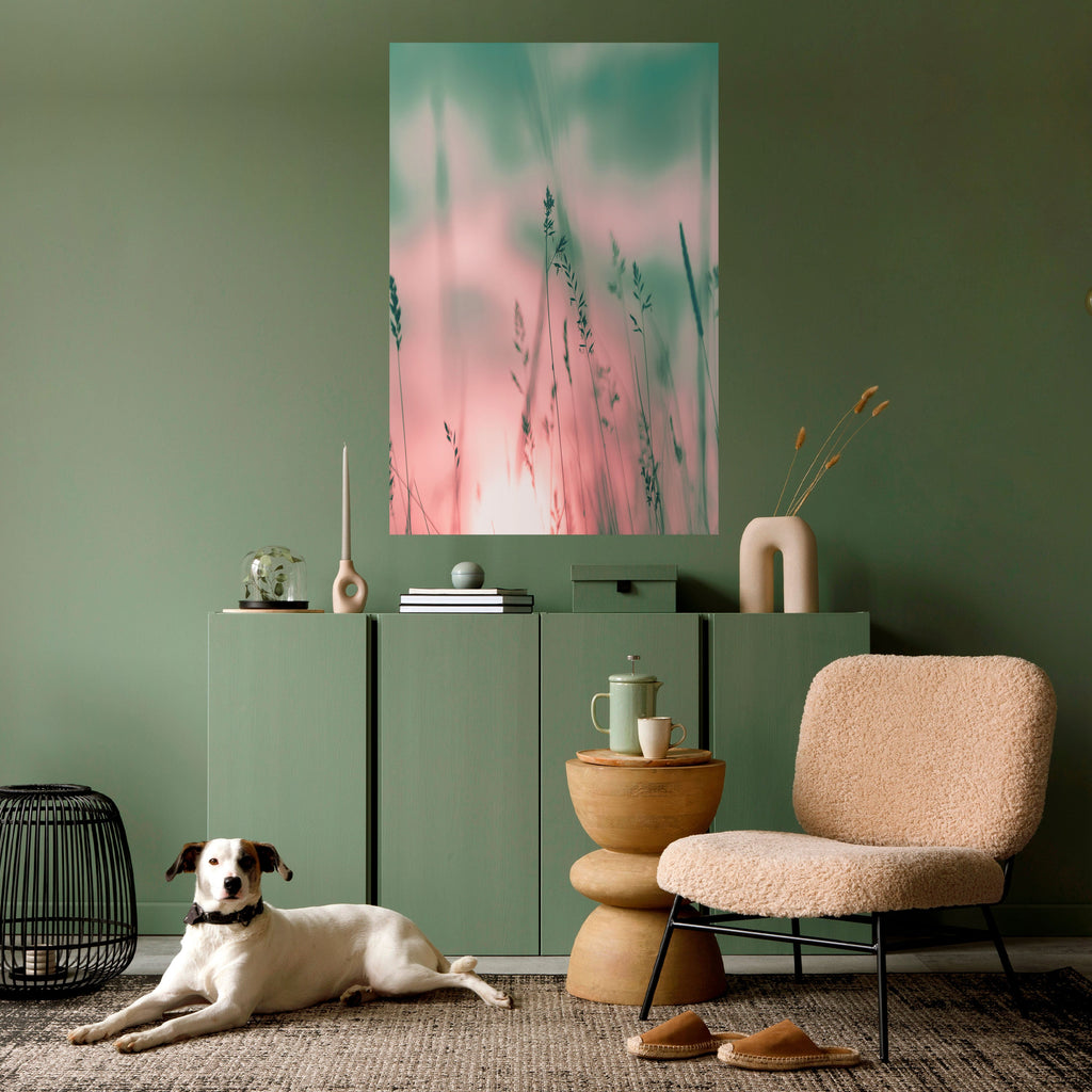 PASTEL BREEZE Poster Vertical Autocolante