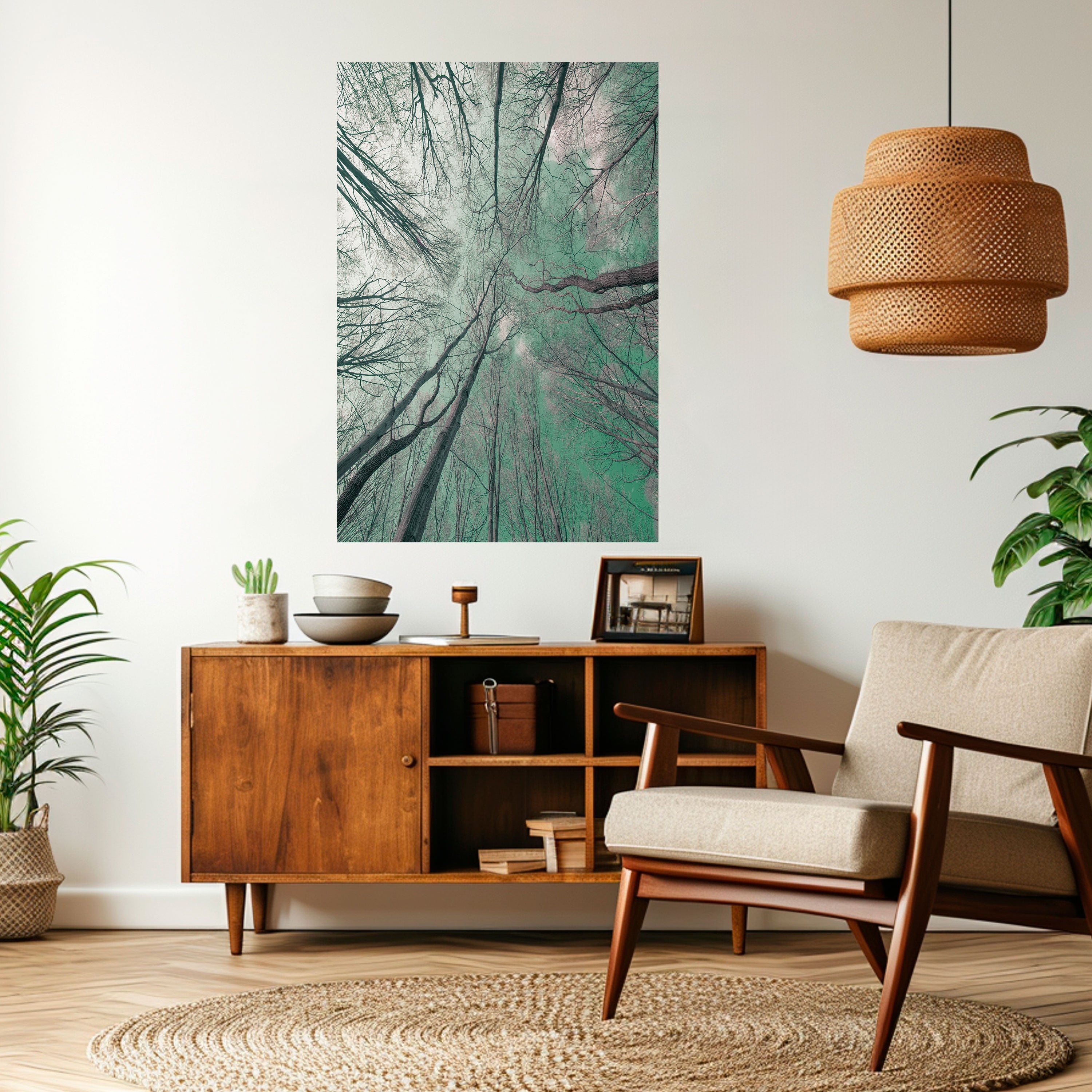 SKYWARD FANTASIES Peel and Stick Vertical Poster