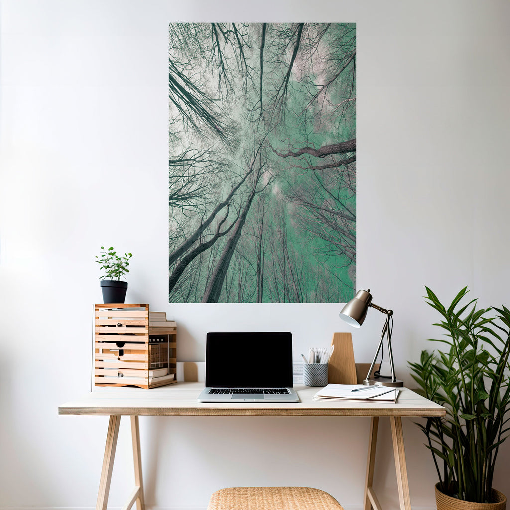 SKYWARD FANTASIES Peel and Stick Vertical Poster